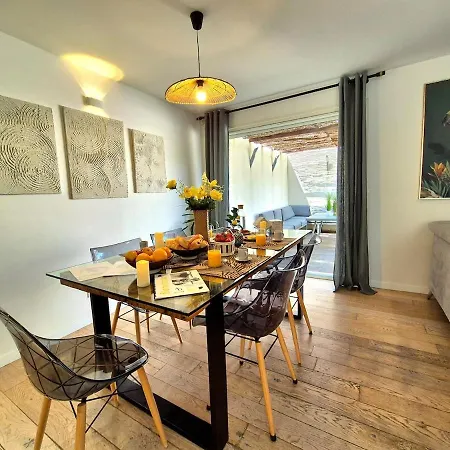 Maison Des Iris - Clim - Patio - Parking 빌라 *